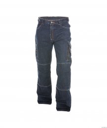 Jeans stretch avec poches genoux