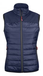 Bodywarmer ultra-léger en softshell et doudoune