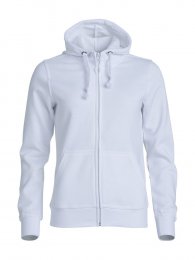 Sweatshirt capuche zippé, disponible en 9 couleurs, coupe femme