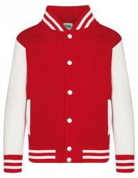 Blouson college enfant avec boutons pression, disponible en 16 couleurs