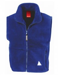 Gilet en polaire, fermeutre par zip, disponible en 4 couleurs