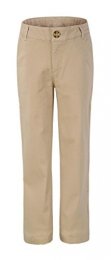 Pantalon d&#39;uniforme scolaire pour enfant, avec poches face et dos
