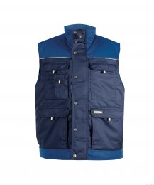 Gilet hiver bicolore