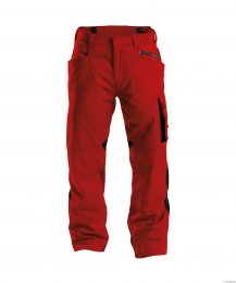 Pantalon de travail, coupe ajust&eacute;e, taille abaiss&eacute;e