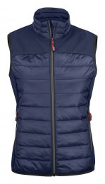 Bodywarmer ultra-l&eacute;ger en softshell et doudoune