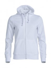 Sweatshirt capuche zipp&eacute;, disponible en 9 couleurs, coupe femme