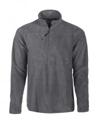 Sweat polaire avec traitement anti-pilling. Poche verticale sur le torse
