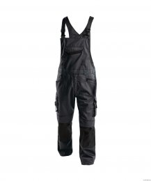Cotte &agrave; bretelles avec poche genoux, bicolore avec renforts Cordura