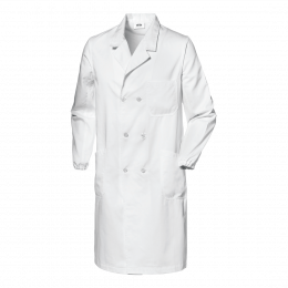 Mod&egrave;le double boutonnage, gabardine de coton 210 g/m2