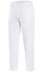 Pantalon taille elastique, ajustable avec des cordons, tissu trait&eacute; antibact&eacute;rien et r&eacute;pulsif liquide