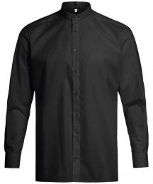 Coupe regular fit, col relev&eacute;