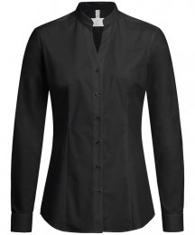 Coupe femme regular fit, col relev&eacute;